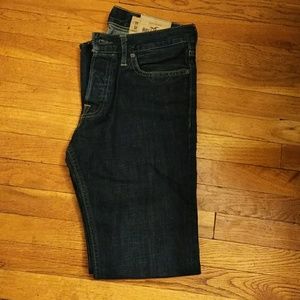 Hollister men jeans authentic denim.